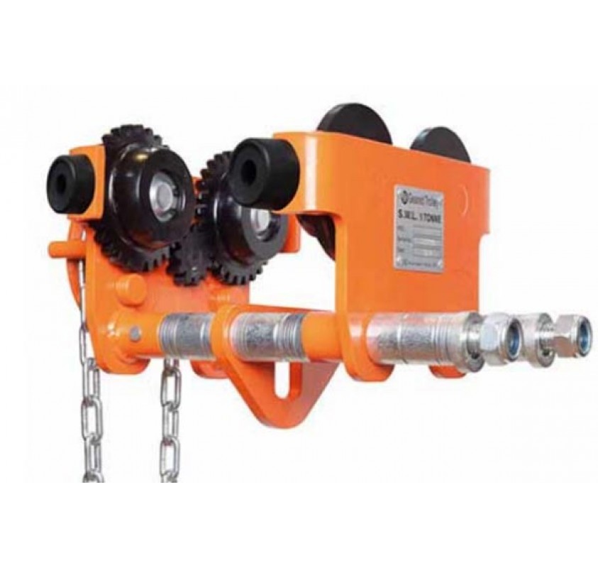 Hacketts Geared Trolley WHGT Lifting Gear Direct Beam Trolleys